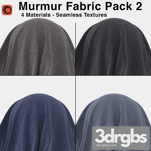 Maharam - murmur fabric - pack 2 (4 seamless materials)