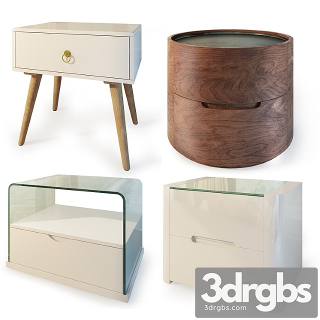 Curbstones from imodern (set2). nightstand, bedside table. 2