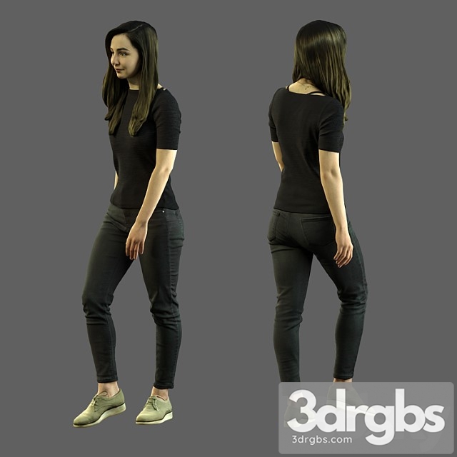 3d scan woman 8