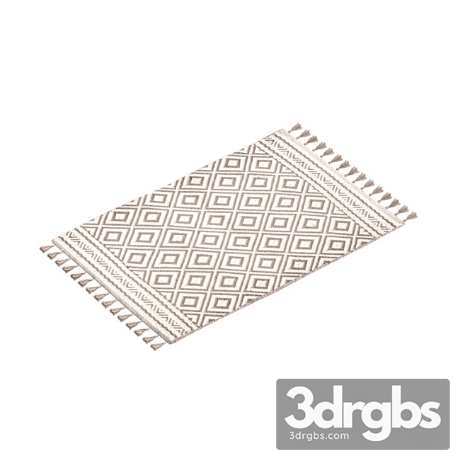 Jacquard bath mat h&m