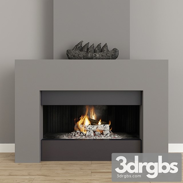 Fireplace modern 40