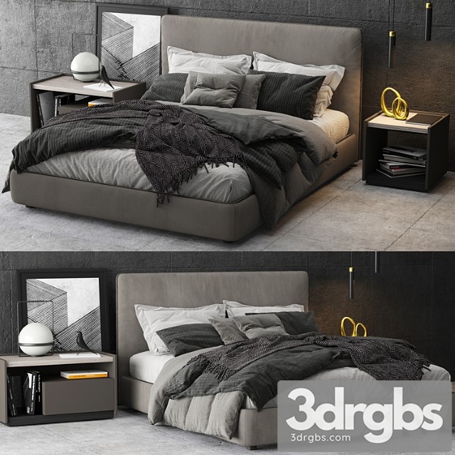 Molteni & C Ribbon Bed 2