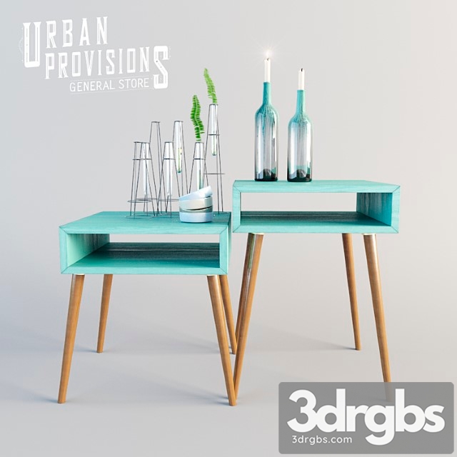 Modern side table decor 2