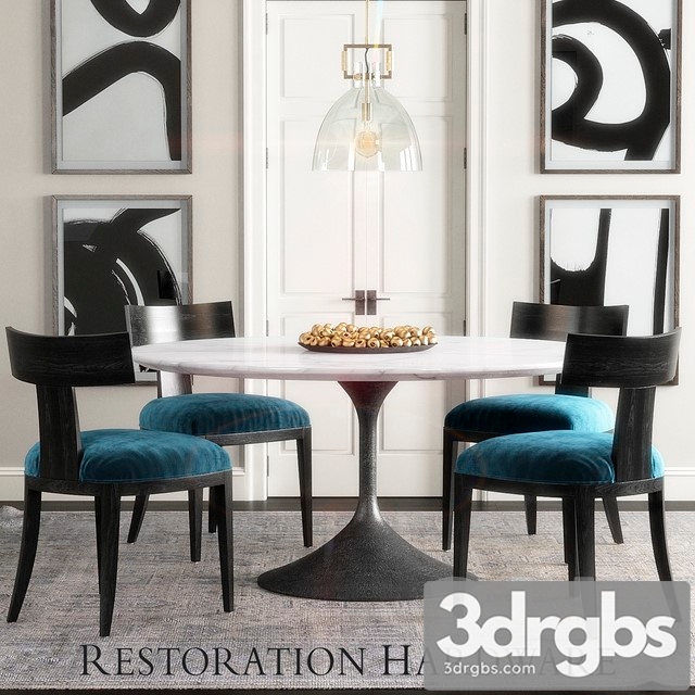 RH Dining Set 2