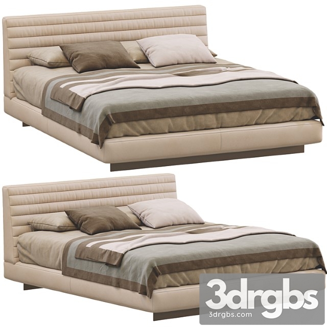 Bed roger by minotti