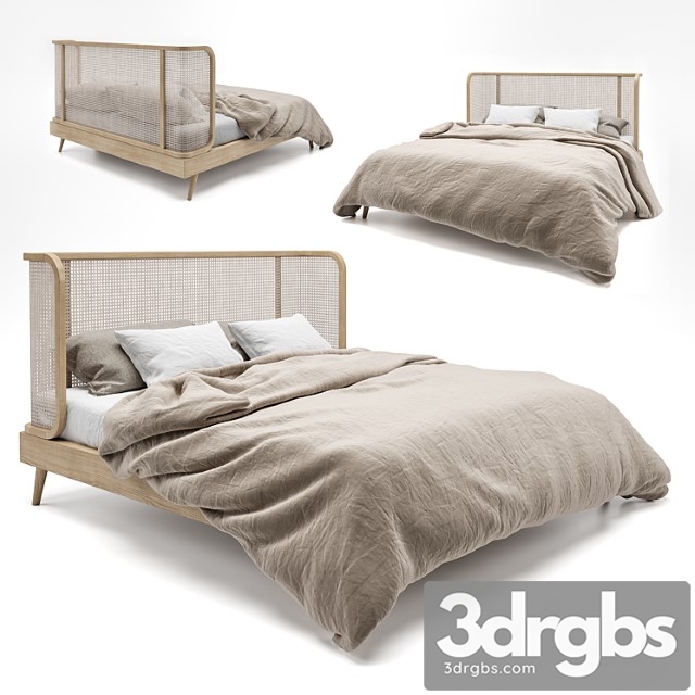 Rattan bed mb03 2