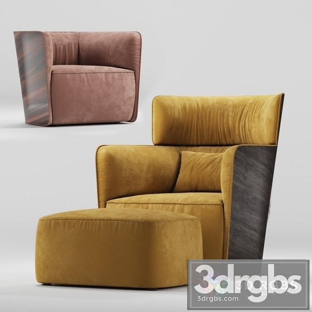 Flou Soft Wing Armchair