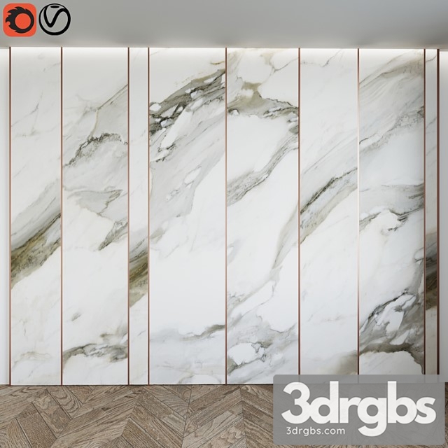 Marble wall panel