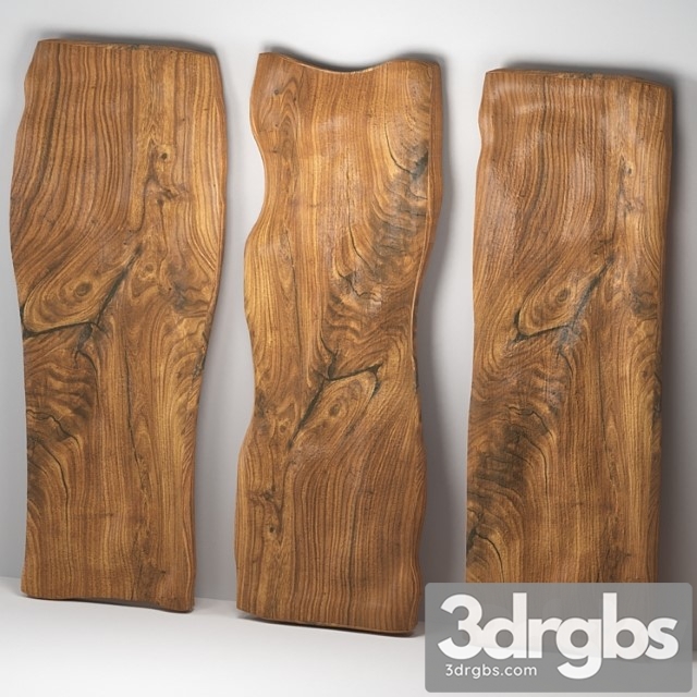 Wooden slabs a