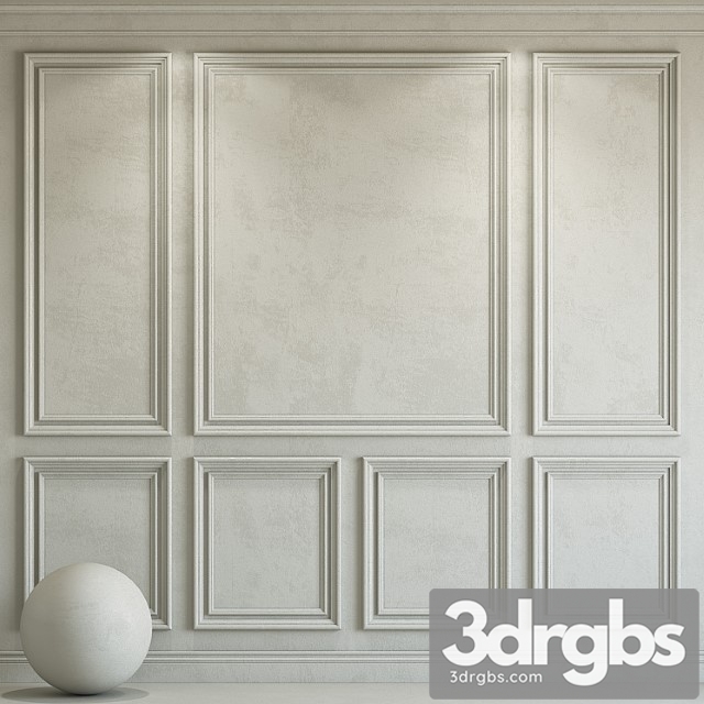 Decorative plaster with molding 142