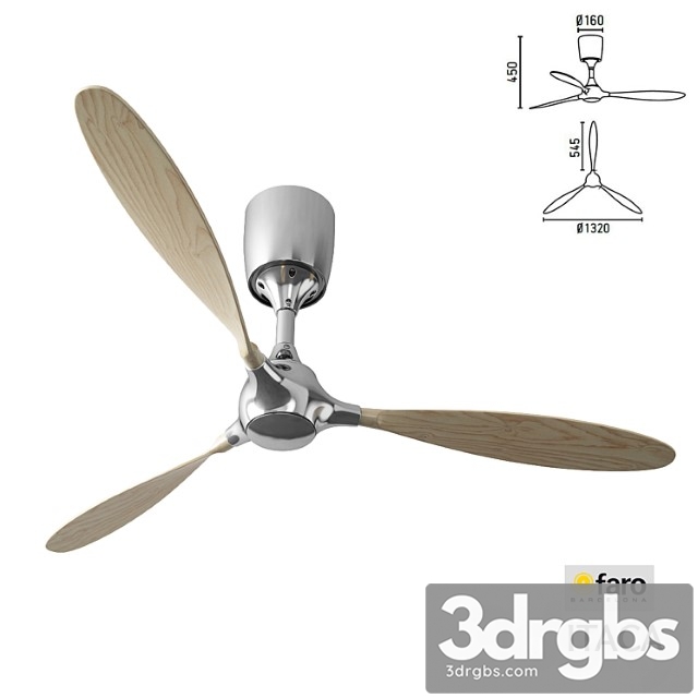 Ceiling Fan Faro Itaca