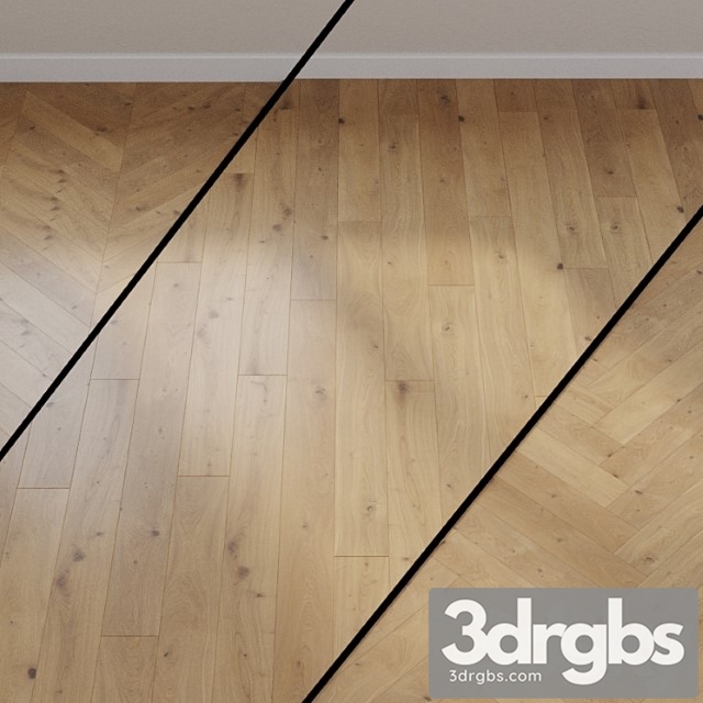 Item No 538961 Haro Parquet 4000 Plank 1 Strip 2V Oak Puro White Sauvage Brushed NaturaDur Top Connect