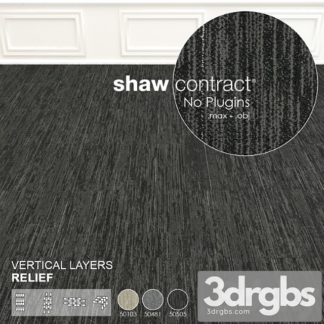 Shaw carpet vertical layers wall to wall floor no 3