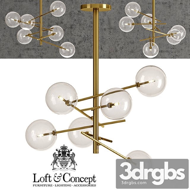 Liustra Bolle Hanging Lamp Gallotti Radice