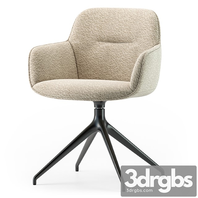 Calligaris Cocoon Metal Base Armchair