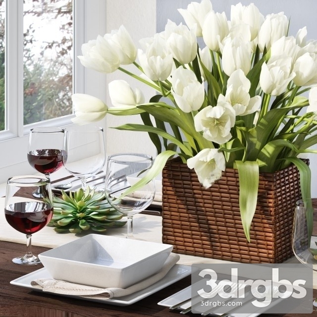 Tableware Tulips