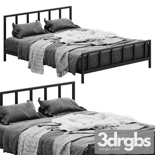 Alchemy matte queen bed by cb2