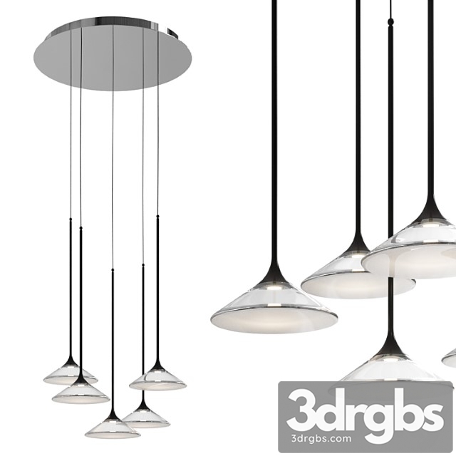 Orsa Multipoint Pendant Light By Artemide