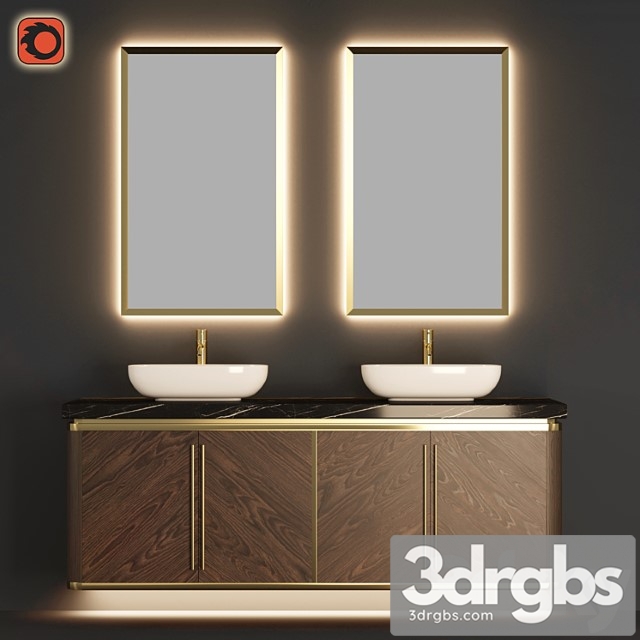 Ap Bathroom Sink Set 01