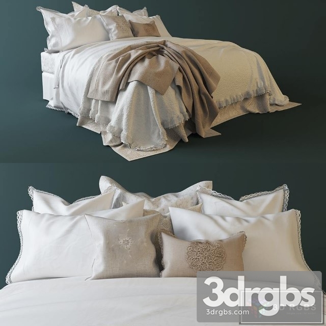 Linen Zara Home Bed