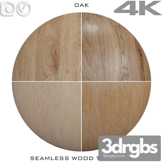Seamless Wood Texture Oak N4