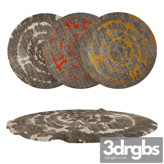 Round Carpet Set 267