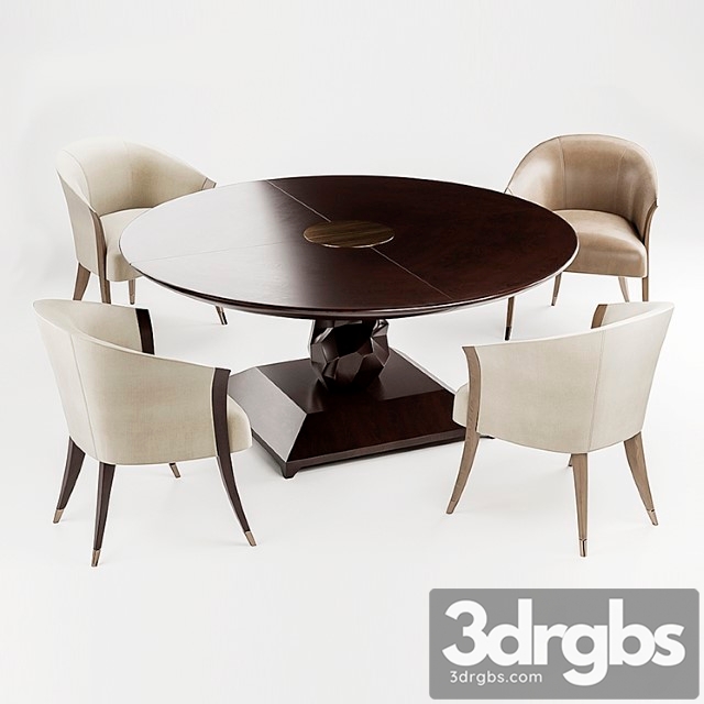 Delilah chair and daliesque table by christopher guy