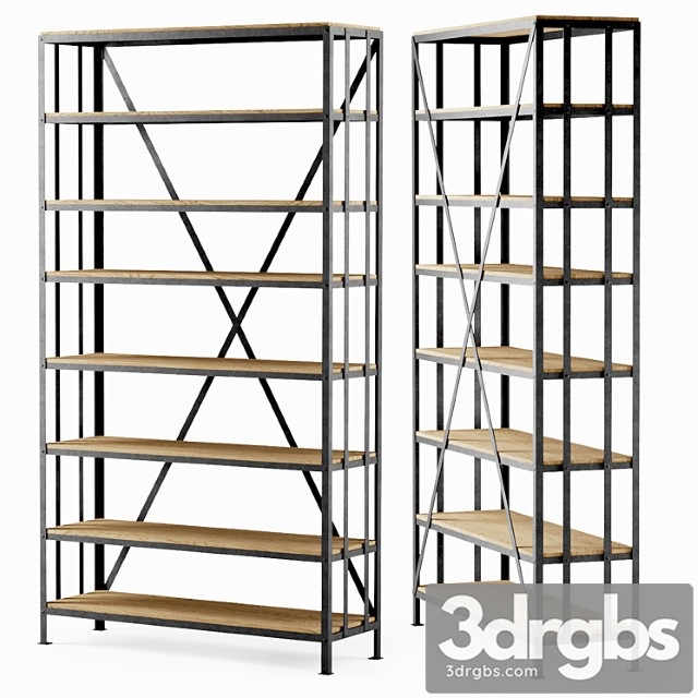 Large metal rack