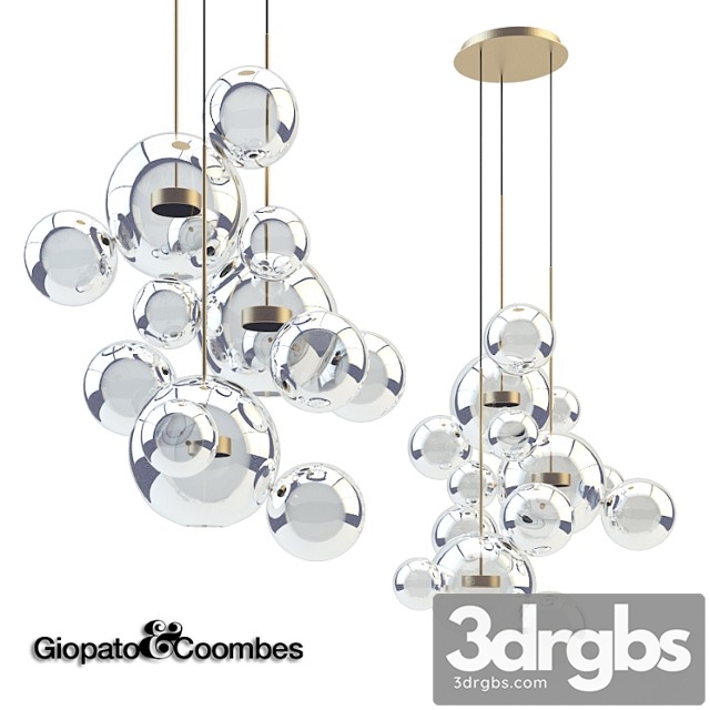 Giopato & coombes chandelier btc14c-pe1-bzbc