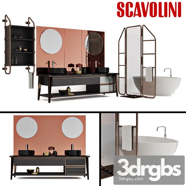 Scavolini Diesel Open Workshop Bathroom set