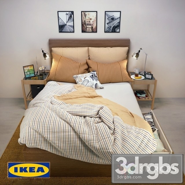 Ikea Bed Set 01