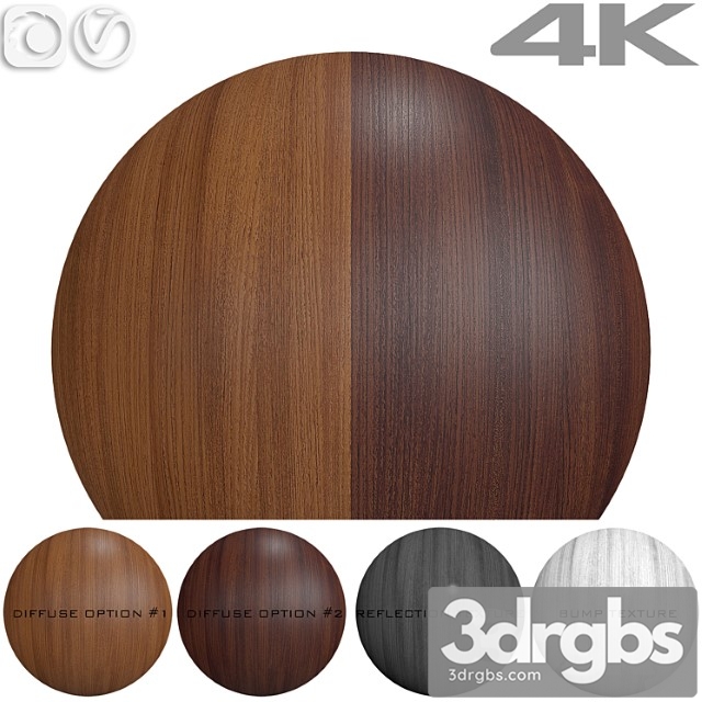 Materials Wood Wood texture - teak №4