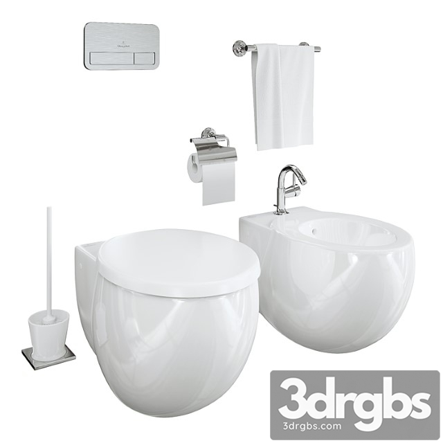 Villeroy Boch Aveo Toilet Ans Bidet