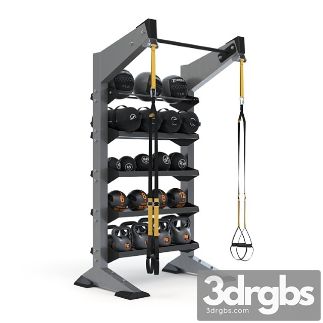 Torque fitness - x-create 1-module storage wall