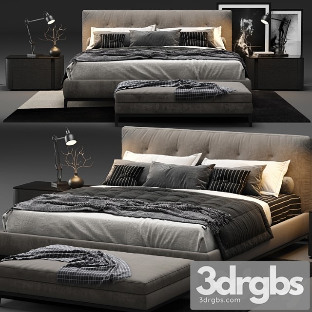 Minotti - andersen quilt bed