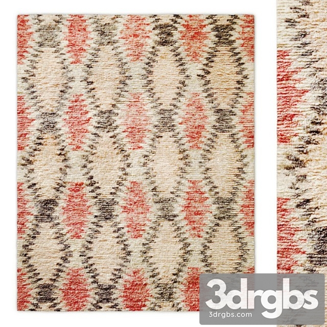 Aztec Handwoven Wool Shag Rug Rh