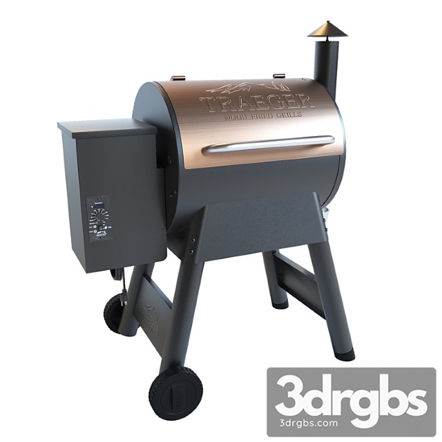 Outdoor BBQ Grill Traeger Pro Series 22