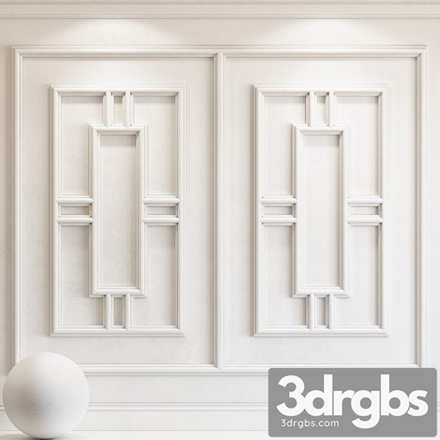 Decorative plaster with molding 47