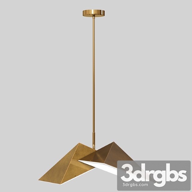 Triangular Prism Pendant Light