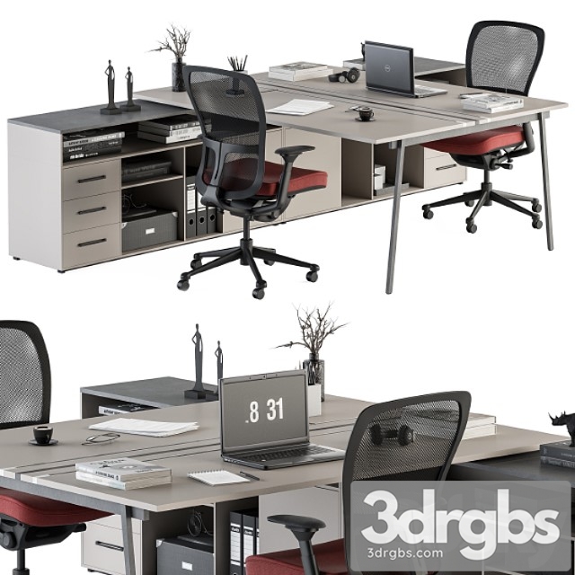 Employee Set Office Furniture 244