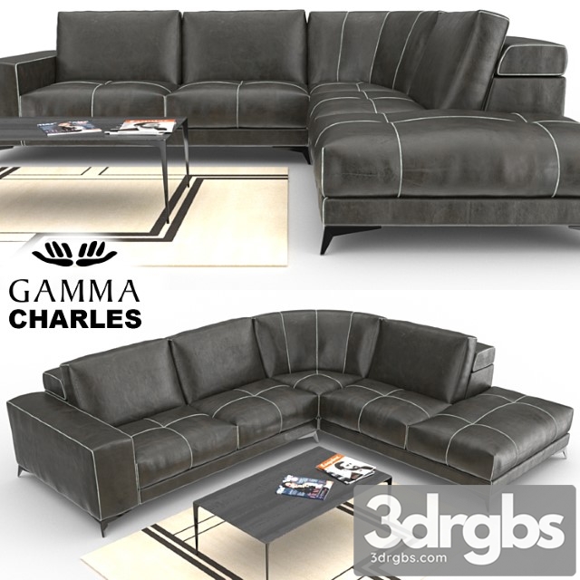 Gamma charles sofa 2