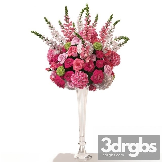 Bouquet Rose Vase