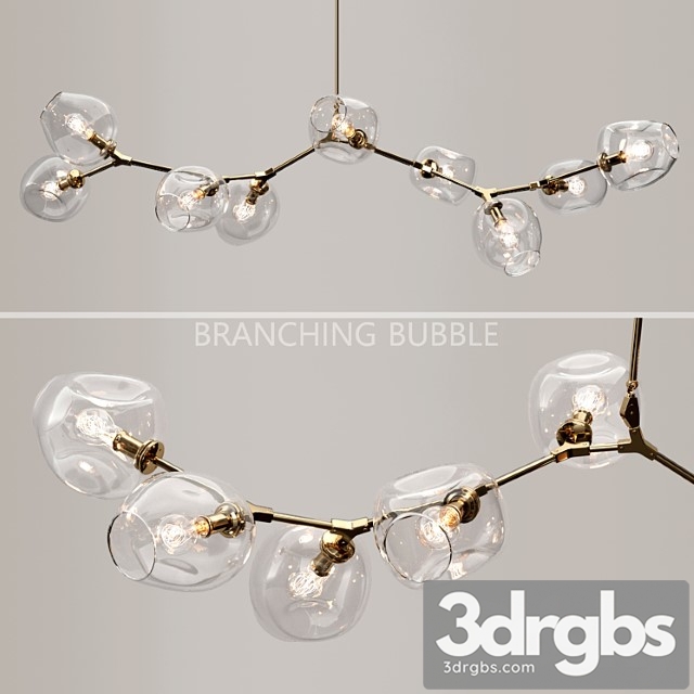 Branching bubble 9 lamps_1