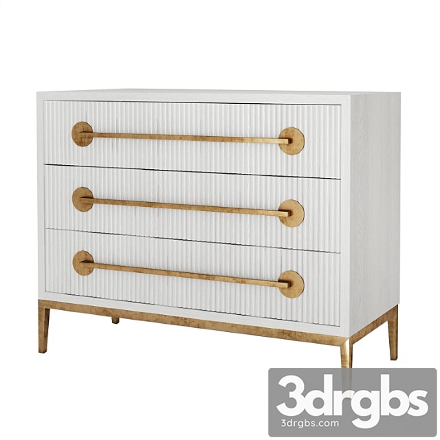 Carlyle three-drawer chest 2