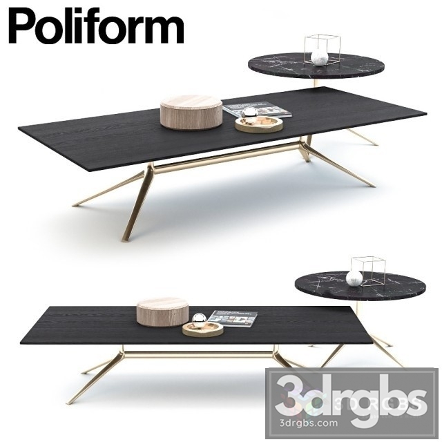 Poliform Mondrian Coffee Table