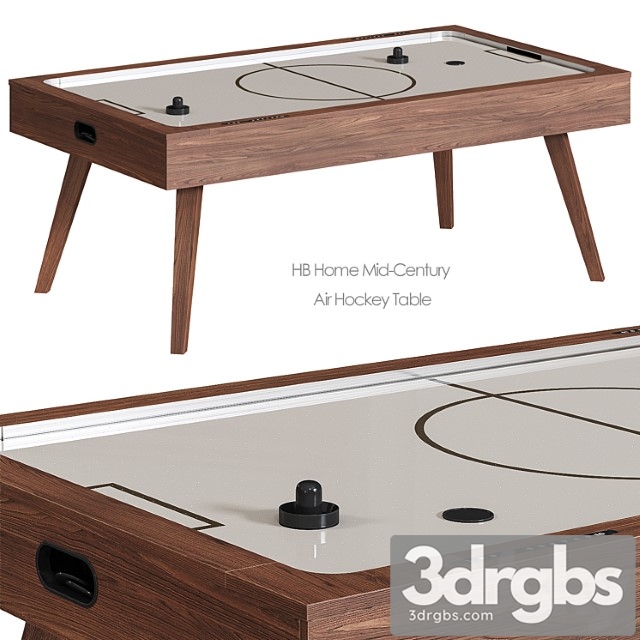 Hb home mid-century air hockey table west elm