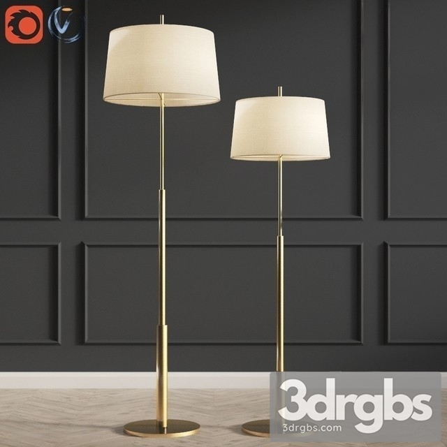 Floor Lamp Diana Santa Cole Gold