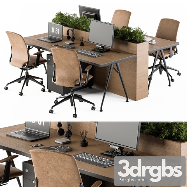 Office Furniture Employee Set 29