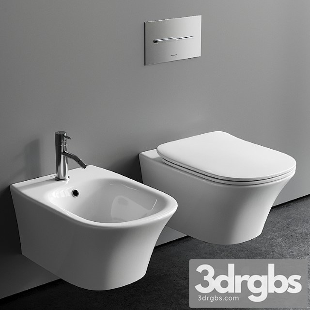 Antonio Lupi Design Cabo Wall Hung Wc