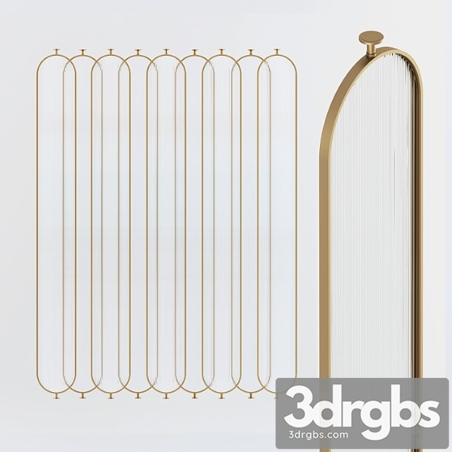 Metal partition ar deco